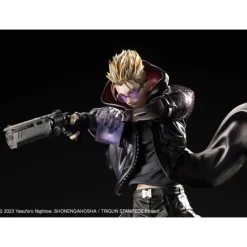 Kotobukiya Figuras^Estatua Trigun Stampede ARTFXJ Vash the Stampede The Gunman in Black Ver. 22 cm