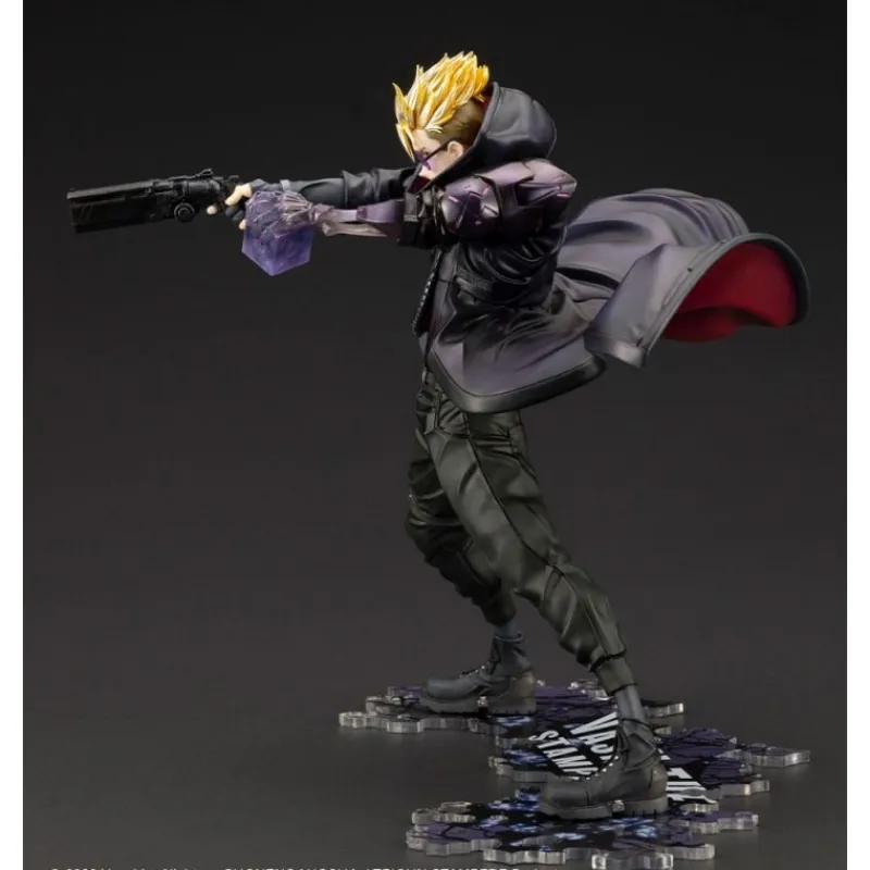 Kotobukiya Figuras^Estatua Trigun Stampede ARTFXJ Vash the Stampede The Gunman in Black Ver. 22 cm