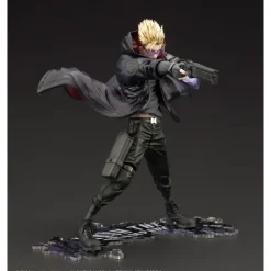 Kotobukiya Figuras^Estatua Trigun Stampede ARTFXJ Vash the Stampede The Gunman in Black Ver. 22 cm