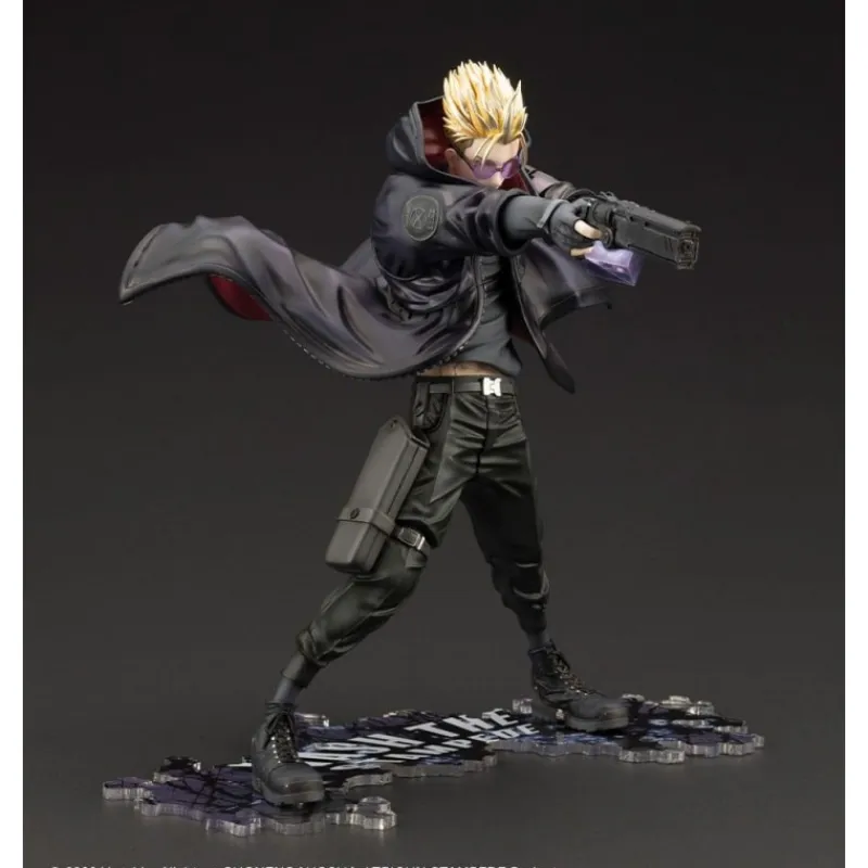 Kotobukiya Figuras^Estatua Trigun Stampede ARTFXJ Vash the Stampede The Gunman in Black Ver. 22 cm