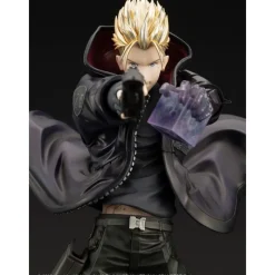 Kotobukiya Figuras^Estatua Trigun Stampede ARTFXJ Vash the Stampede The Gunman in Black Ver. 22 cm