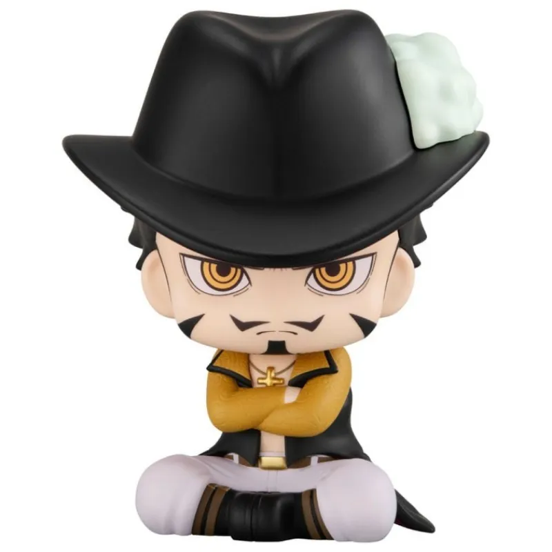 Megahouse Figuras One Piece^Estatuas PVC One Piece Dracule Mihawk & Crocodile 11 cm