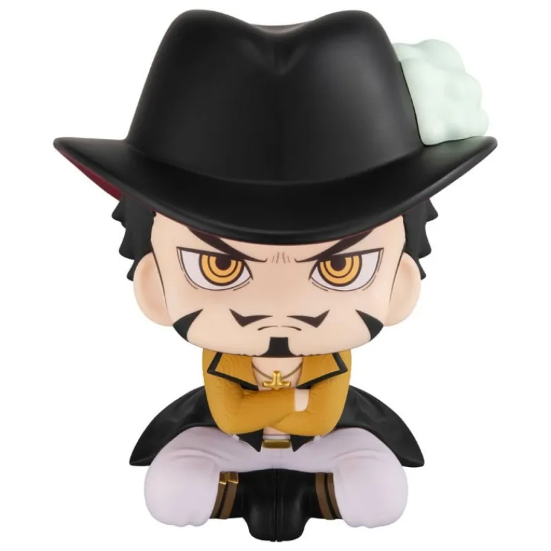 Megahouse Figuras One Piece^Estatuas PVC One Piece Dracule Mihawk & Crocodile 11 cm