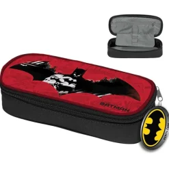 Hot Estuche Batman Rojo DC Comics Para El Cole|Regalos De Superhéroes Dc
