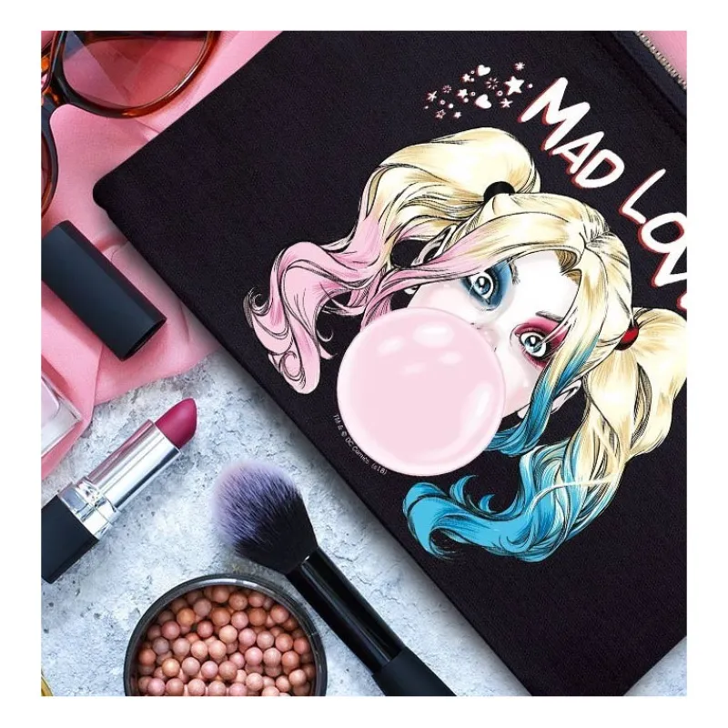 Estuche Cosméticos Harley Quinn DC Regalos De Villanos Dc|Más Regalos De Dc