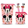 KaracterMania Disney Para Niñas|Para El Cole^Estuche Pop Up Minnie con 2 bolígrafos de gel borrable