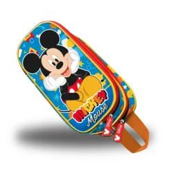 KaracterMania Papelería Disney|Películas Y Personajes De Disney ·Mickey & Minnie^Estuche Portatodo 3D Doble Disney Mickey Mouse Glad