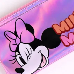 Online Estuche Portatodo Iridiscente Minnie Mouse 100% PU Disney Para Niñas|Para El Cole