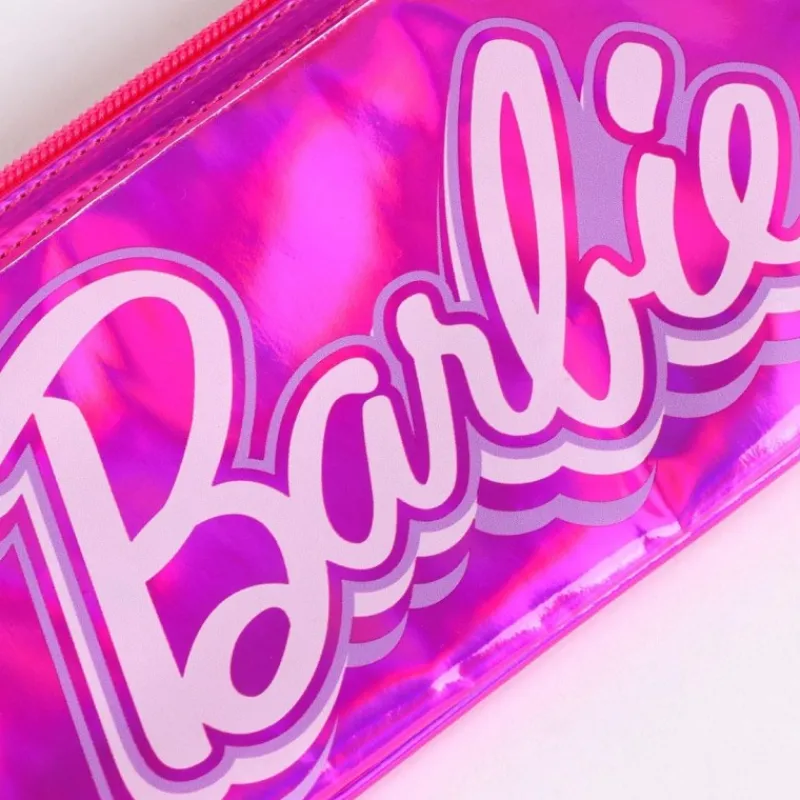 Cerdá Kids Para El Cole^Estuche Portatodo Iridiscente Barbie 100% PU