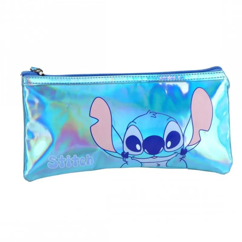 Online Estuche Portatodo Iridiscente Stitch 100% PU Disney Para Niñas|Para El Cole