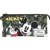 Best Estuche portatodo Mickey Mouse Verde Militar Papelería Disney