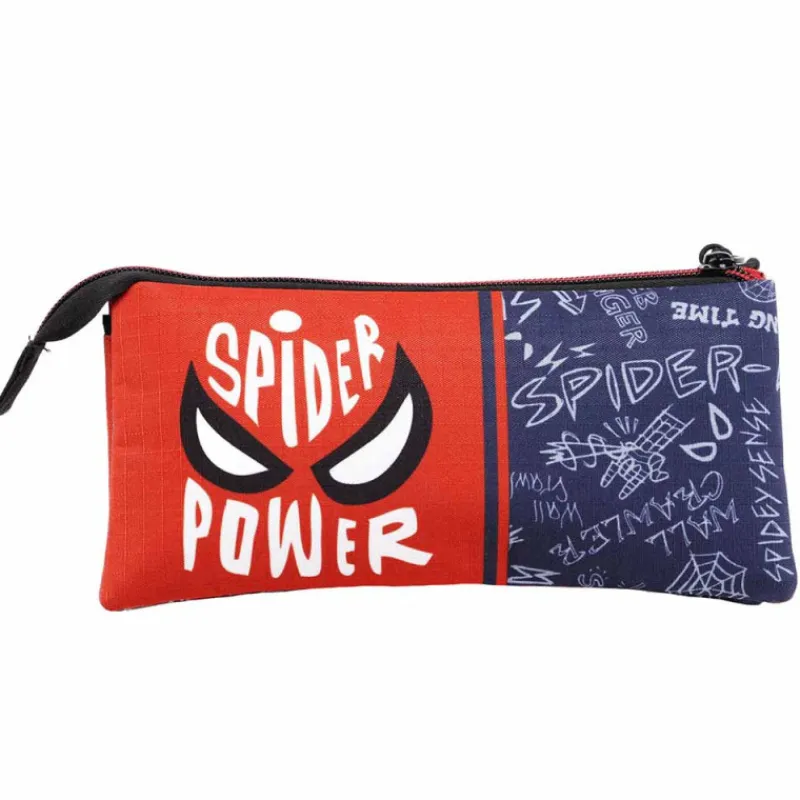 KaracterMania Superhéroes Marvel^Estuche portatodo Spiderman Rojo