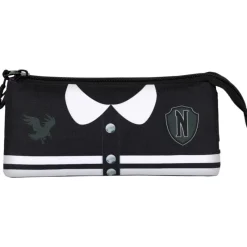 KaracterMania Miércoles Addams^Estuche triple Miércoles Nevermore