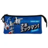 KaracterMania Regalos Y Coleccionismo Para Gamers - Cosas De Videojuegos Míticos|Descuentos Gaming^Estuche triple Sega-Sonic Azul