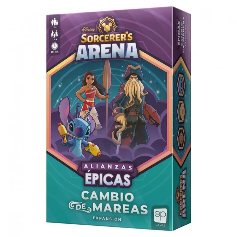 Hot Expansión Cambio de Mareas para Disney Sorcerer's Arena Películas Y Personajes De Disney ·Vaiana|Películas Y Personajes De Disney ·Lilo Y Stitch