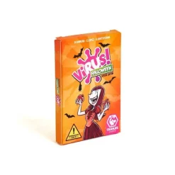 Tranjis games sl Más Regalos De Cine De Terror |Coleccionismo De Miedo Y Terror^Expansión Virus! Halloween - Cartas Terroríficamente Divertidas