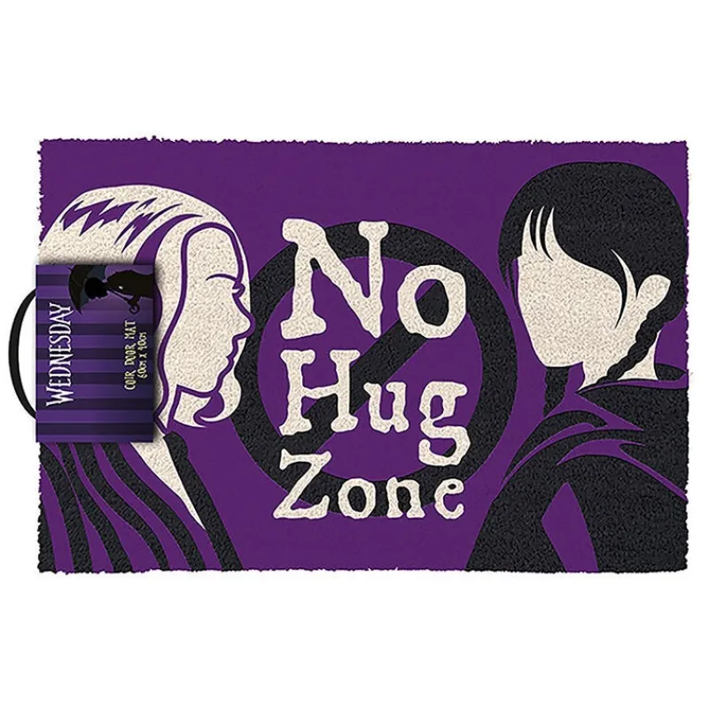 New Felpudo No Hug Zone Wednesday Miércoles Addams