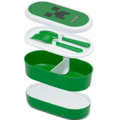 Best Fiambrera con cubiertos Minecraft Creeper Minecraft|Regalos Y Coleccionismo Para Gamers - Cosas De Videojuegos Míticos