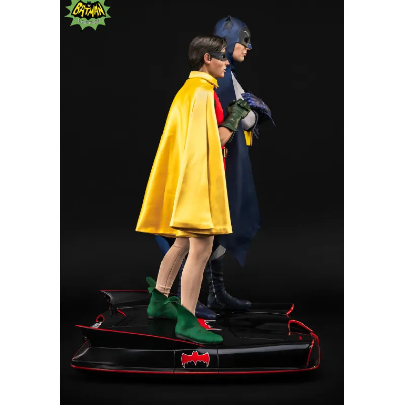 Pure arts Regalos De Superhéroes Dc|Figuras Dc^Figura 1/4 Batman & Robin 1966