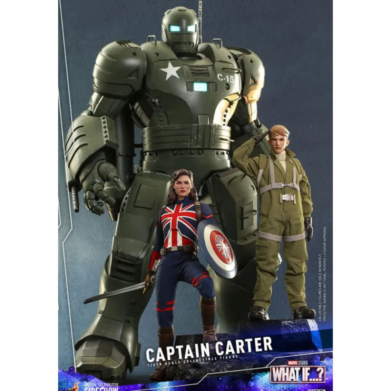 Hot Toys Coleccionismo Marvel^Figura 1/6 Captain Carter 29 Cm What If...?