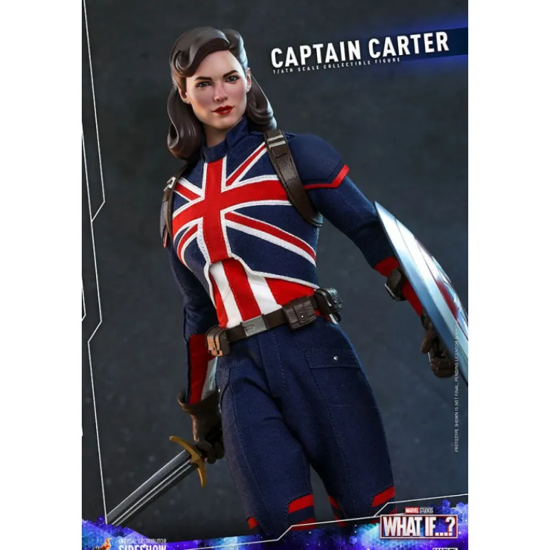 Hot Toys Coleccionismo Marvel^Figura 1/6 Captain Carter 29 Cm What If...?