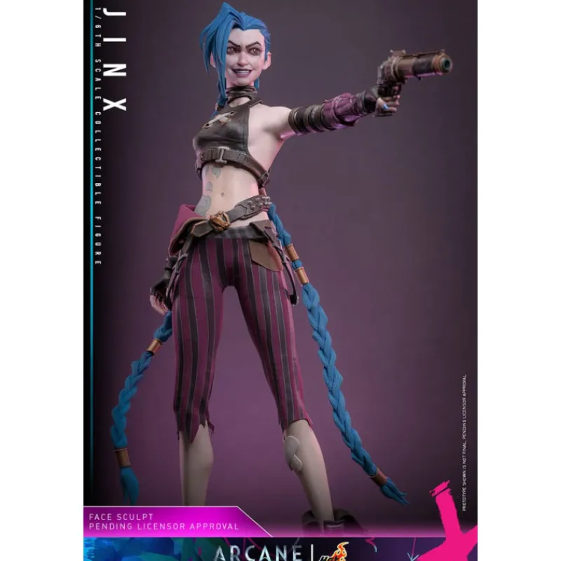 Hot Toys Regalos Y Coleccionismo Para Gamers - Cosas De Videojuegos Míticos^Figura 1:6 Jinx Arcane 27cm