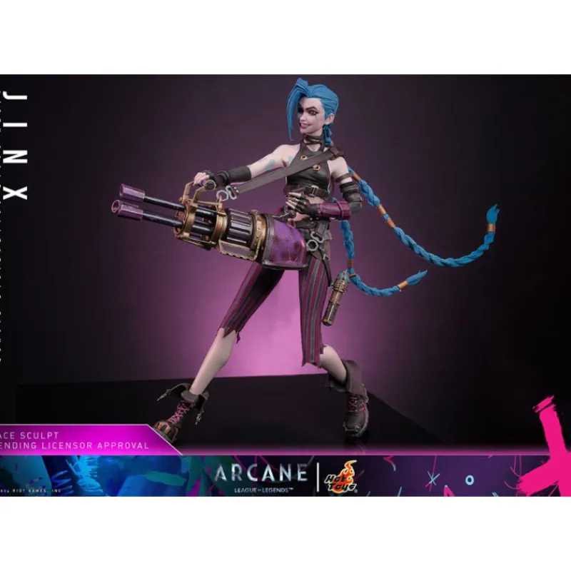 Hot Toys Regalos Y Coleccionismo Para Gamers - Cosas De Videojuegos Míticos^Figura 1:6 Jinx Arcane 27cm