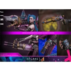 Hot Toys Regalos Y Coleccionismo Para Gamers - Cosas De Videojuegos Míticos^Figura 1:6 Jinx Arcane 27cm