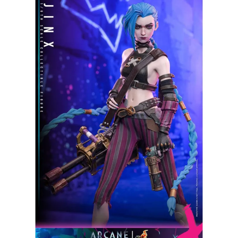 Hot Toys Regalos Y Coleccionismo Para Gamers - Cosas De Videojuegos Míticos^Figura 1:6 Jinx Arcane 27cm