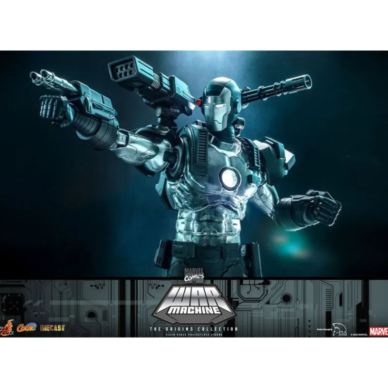 Hot Toys Coleccionismo Marvel^Figura 1/6 War Machine 32 Cm Marvel Masterpiece