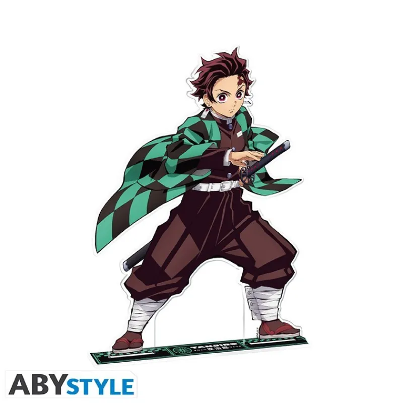 Otros Fabricantes Figuras^Figura Acrílica Demon Slayer Tanjiro de 24 cm