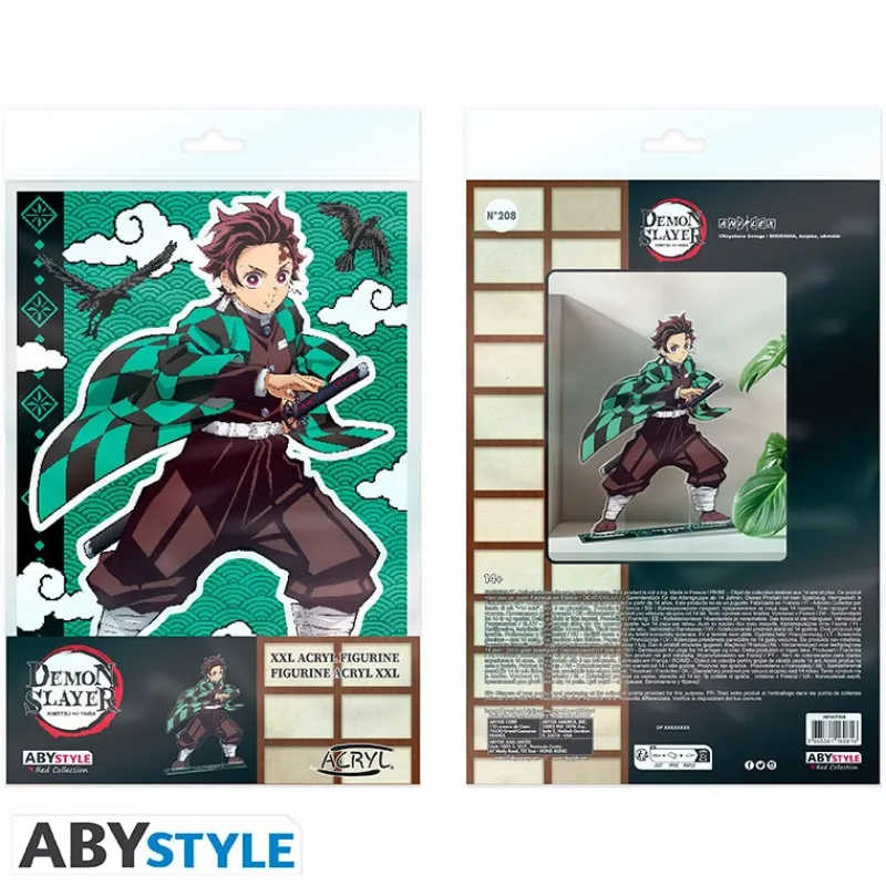Otros Fabricantes Figuras^Figura Acrílica Demon Slayer Tanjiro de 24 cm