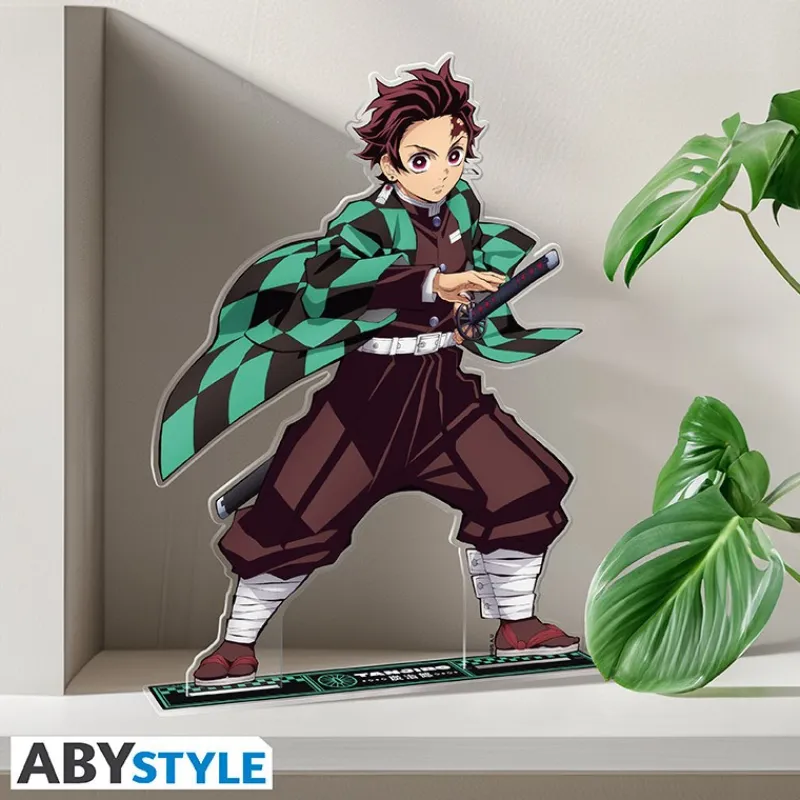 Otros Fabricantes Figuras^Figura Acrílica Demon Slayer Tanjiro de 24 cm