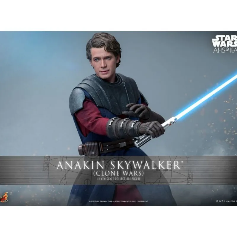 Hot Toys Regalos Star Wars Por Personaje |Más Regalos De Star Wars^Figura Anakin Skywalker Clone Wars 31 cm de