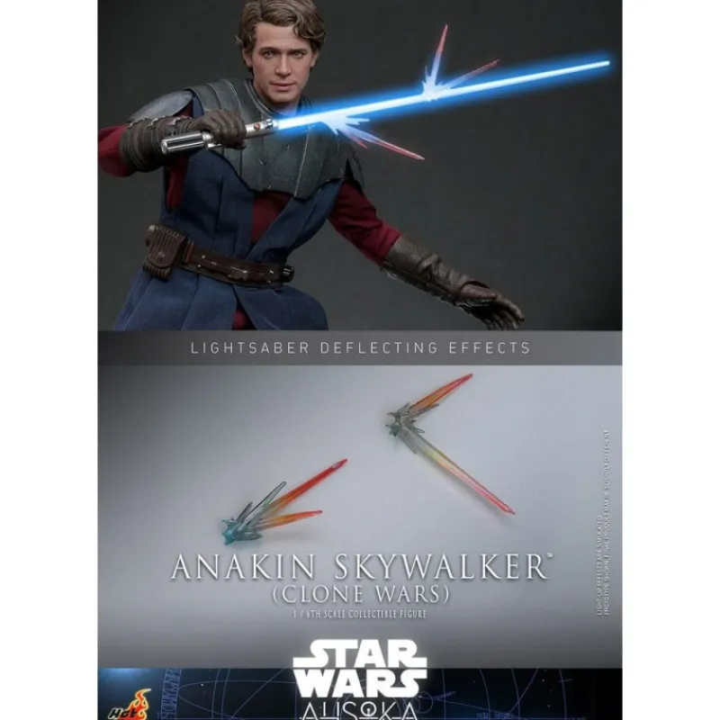Hot Toys Regalos Star Wars Por Personaje |Más Regalos De Star Wars^Figura Anakin Skywalker Clone Wars 31 cm de