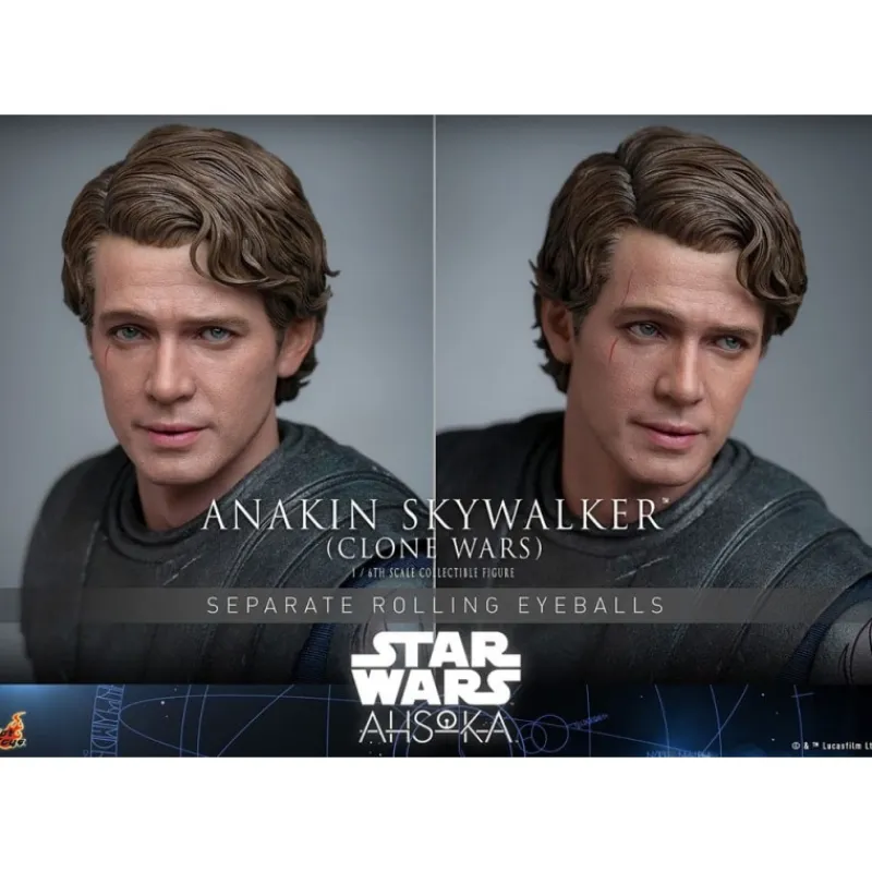 Hot Toys Regalos Star Wars Por Personaje |Más Regalos De Star Wars^Figura Anakin Skywalker Clone Wars 31 cm de