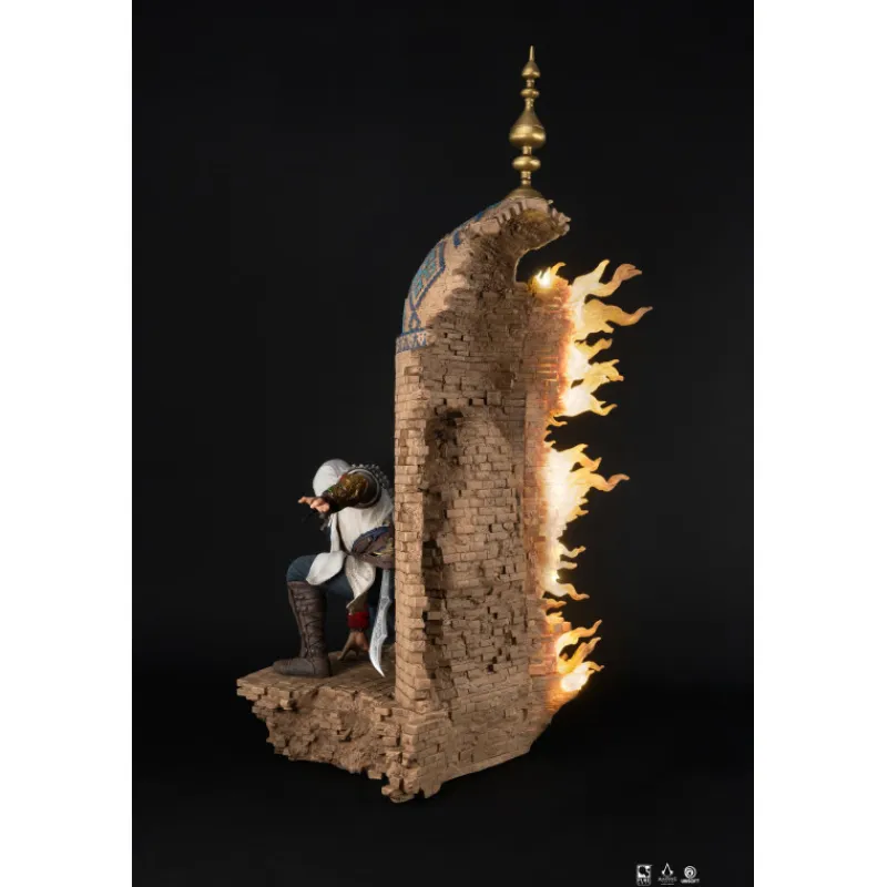 Pure arts Regalos Assassin'S Creed|Regalos Y Coleccionismo Para Gamers - Cosas De Videojuegos Míticos^Figura Animus Basim 1:4 Assassin's Creed