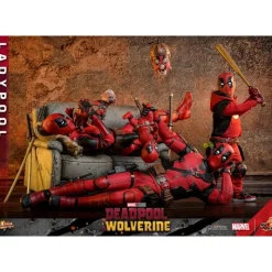Hot Toys Superhéroes Marvel|Coleccionismo Marvel^Figura Articulada 1/6 Ladypool 30 cm - Marvel