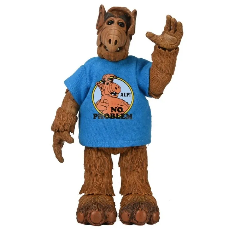 Neca Regalos De Otras Series^Figura Articulada Alf de los 80s de 15 cm por