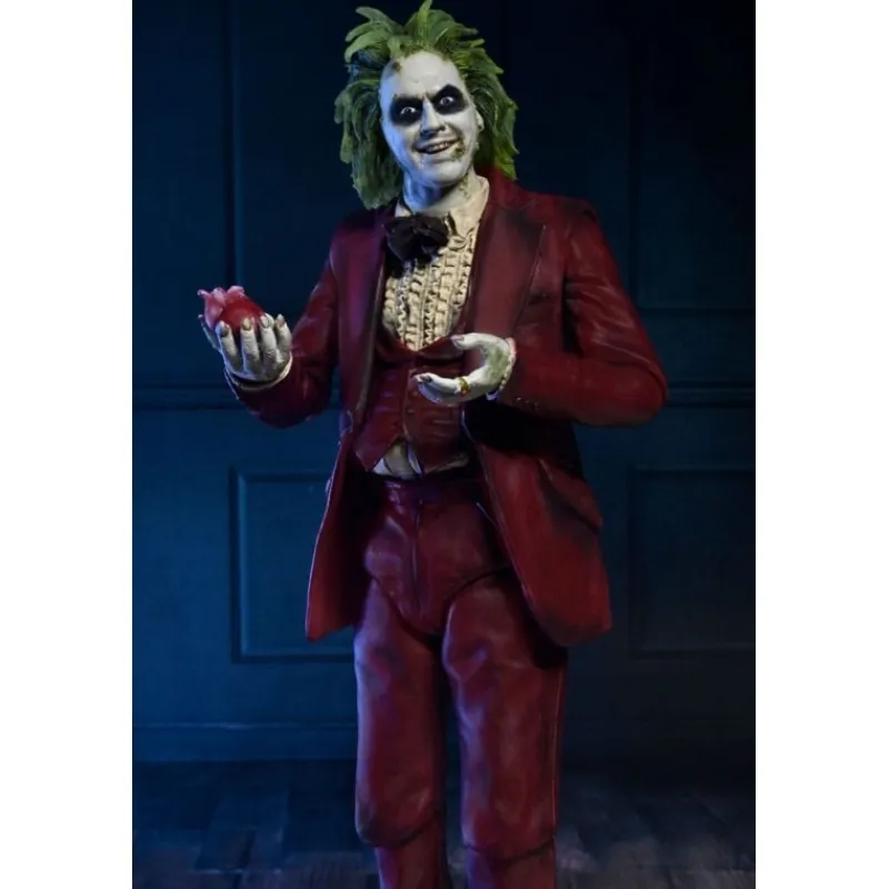 Neca Beetlejuice^Figura articulada Beetlejuice 18 cm Tuxedo Rojo