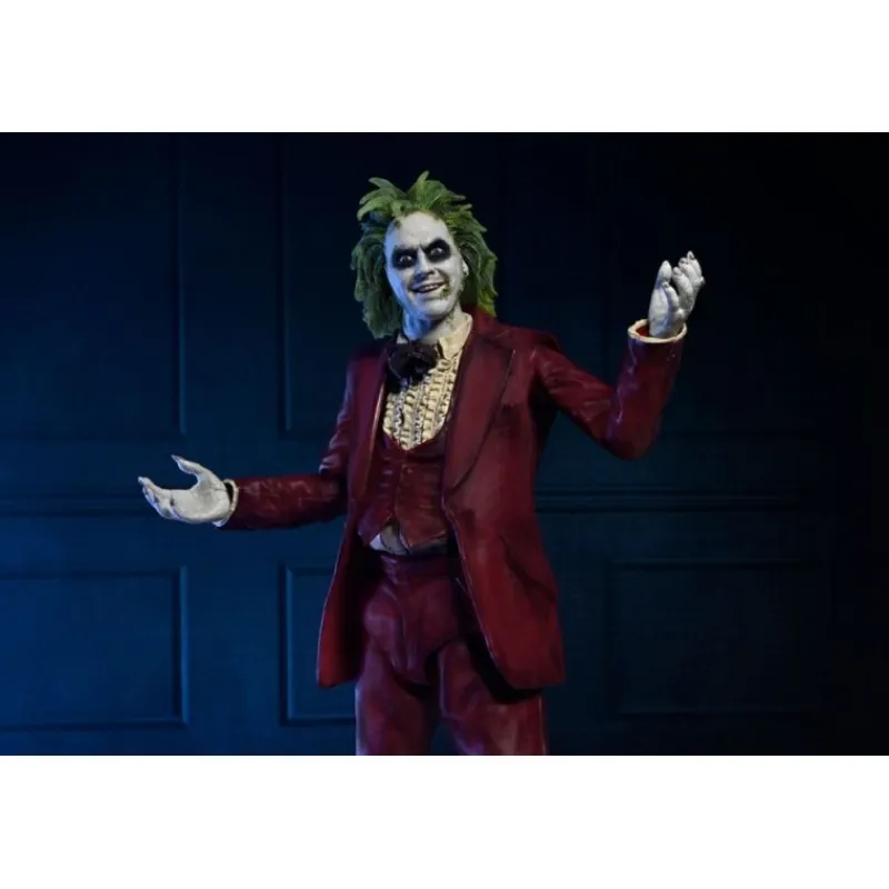 Neca Beetlejuice^Figura articulada Beetlejuice 18 cm Tuxedo Rojo