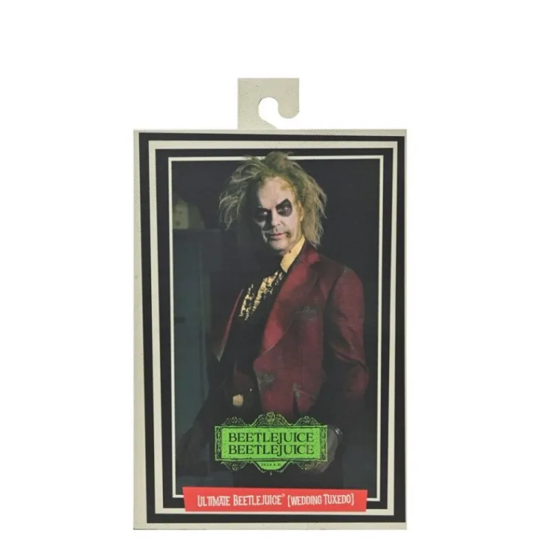 Neca Beetlejuice^Figura articulada Beetlejuice 18 cm Tuxedo Rojo