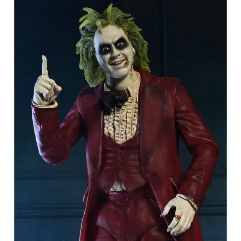 Neca Beetlejuice^Figura articulada Beetlejuice 18 cm Tuxedo Rojo