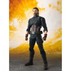 Online Figura articulada Capitán América Tamashii Nations Marvel Avengers Superhéroes Marvel|Coleccionismo Marvel