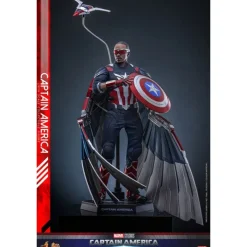 Hot Toys Superhéroes Marvel|Coleccionismo Marvel^Figura Articulada Captain America 30 cm