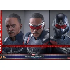 Hot Toys Superhéroes Marvel|Coleccionismo Marvel^Figura Articulada Captain America 30 cm