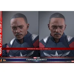 Hot Toys Superhéroes Marvel|Coleccionismo Marvel^Figura Articulada Captain America 30 cm