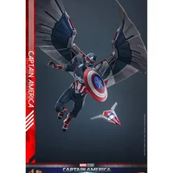 Hot Toys Superhéroes Marvel|Coleccionismo Marvel^Figura Articulada Captain America 30 cm