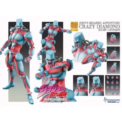 Medicos Entertainment Figuras^Figura Articulada Crazy Diamond JoJo 22 cm