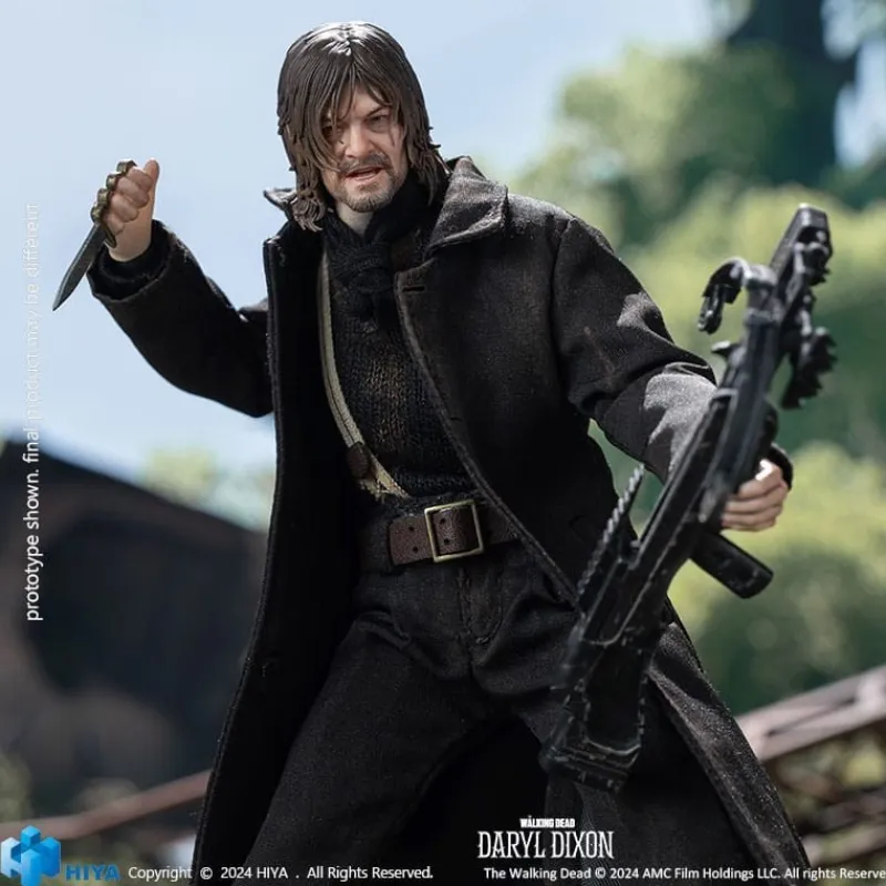 Hiya Toys Regalos De Otras Series^Figura Articulada Daryl Dixon 16 cm - The Walking Dead